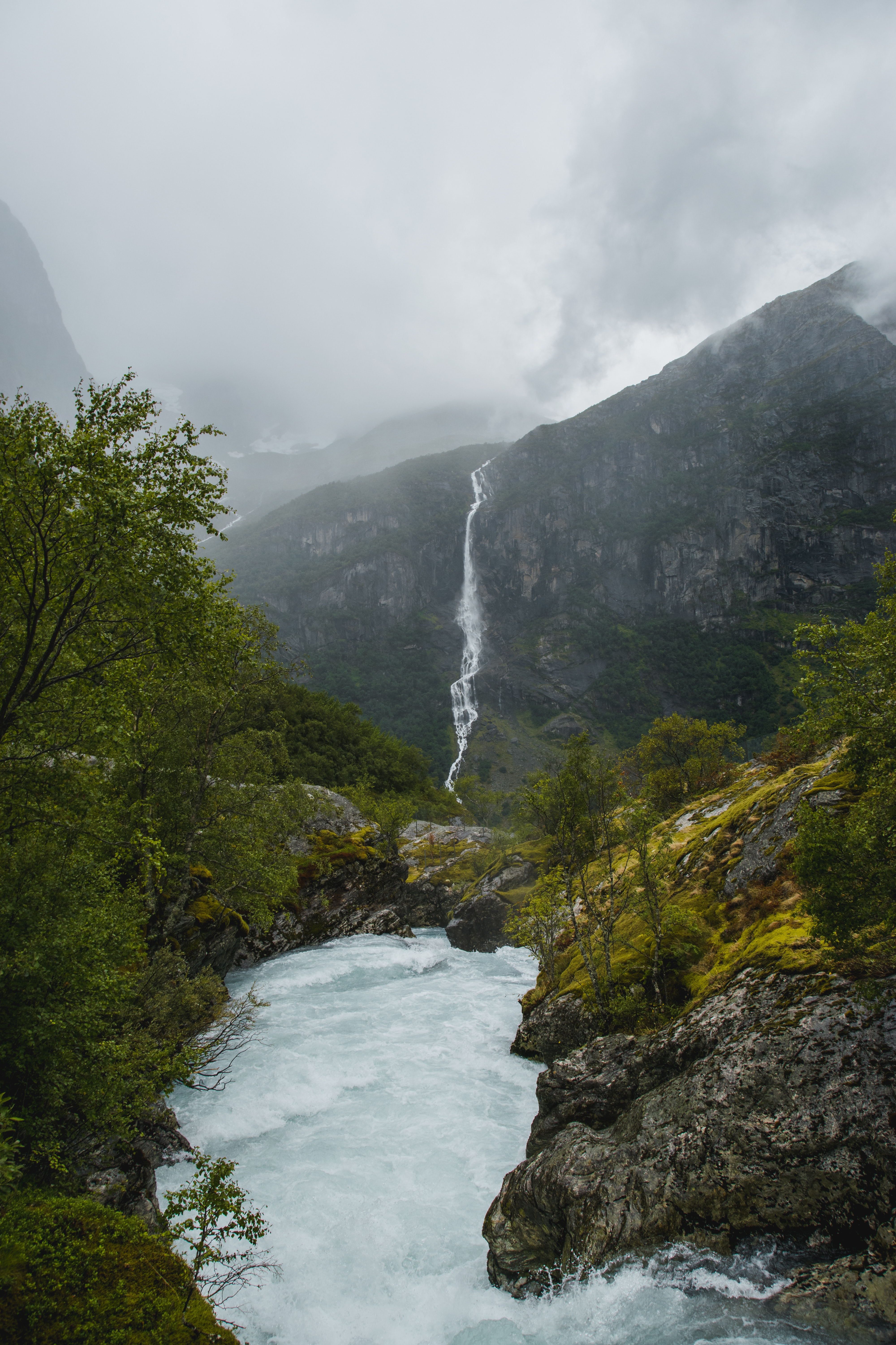 Majestic waterfall